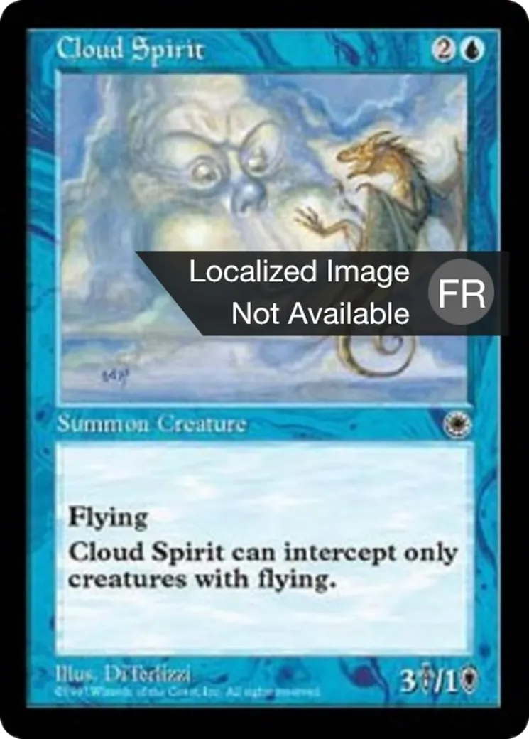 Esprit des nuages — Portal — Magic: The Gathering