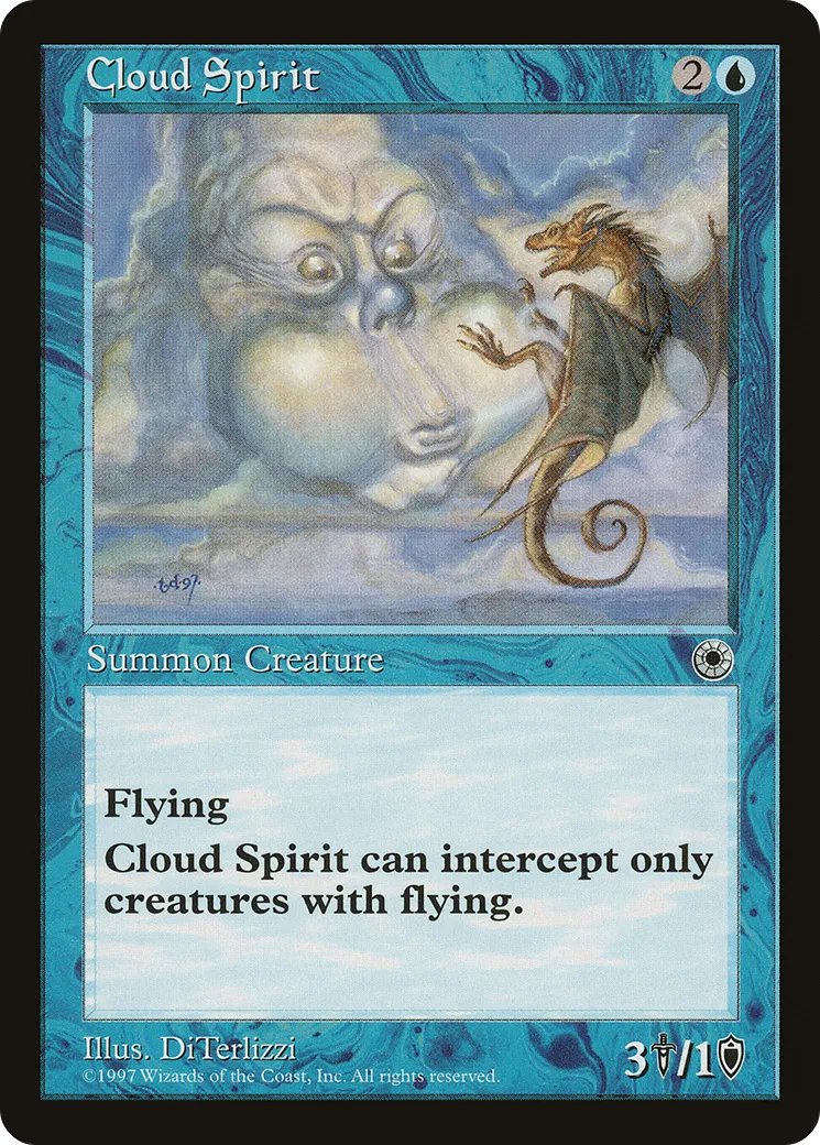 Cloud Spirit — Portal — Magic: The Gathering