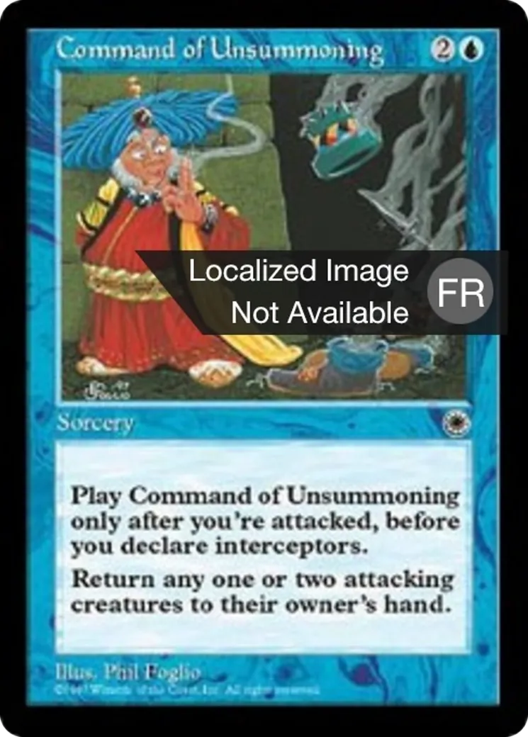 Ordre de desinvocation — Portal — Magic: The Gathering