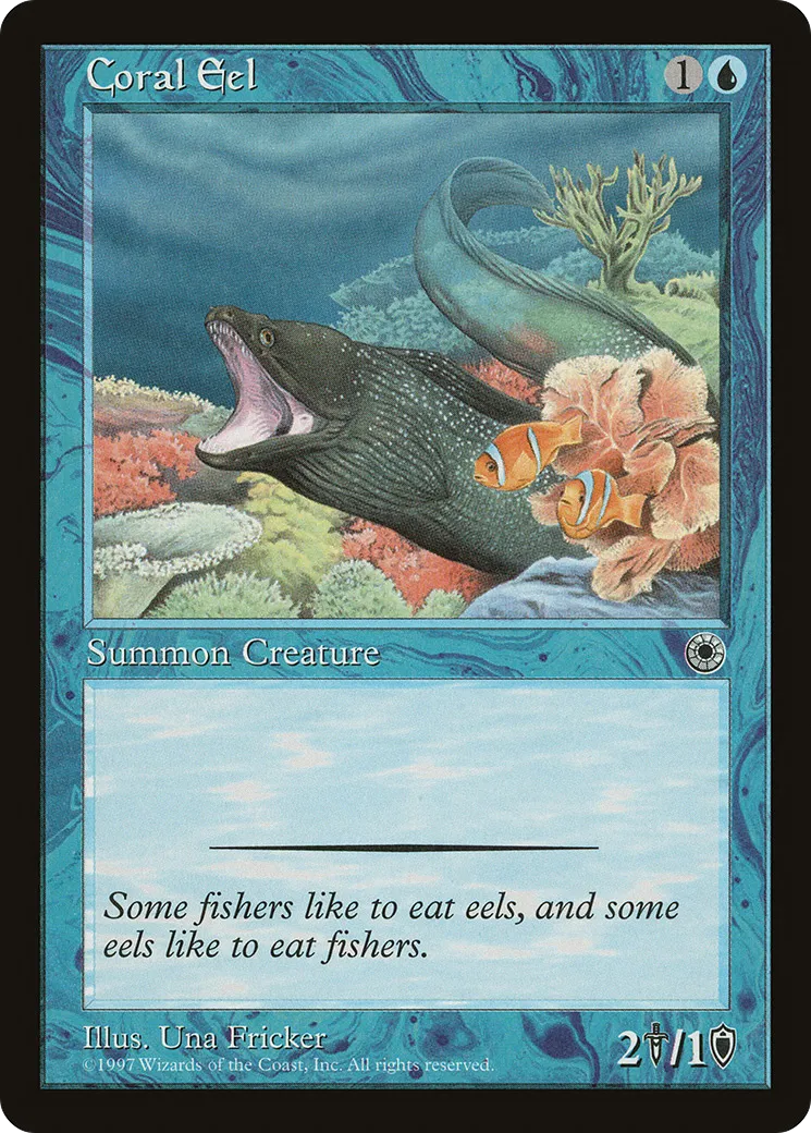 Coral Eel — Portal — Magic: The Gathering