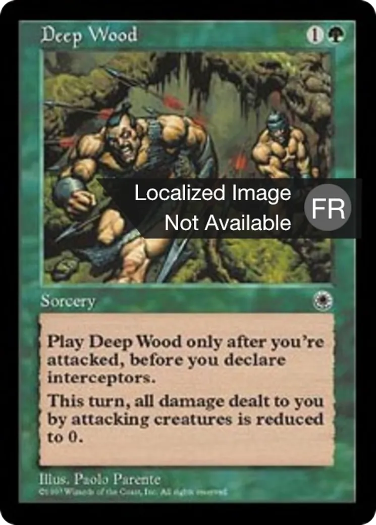 Bois profond — Portal — Magic: The Gathering