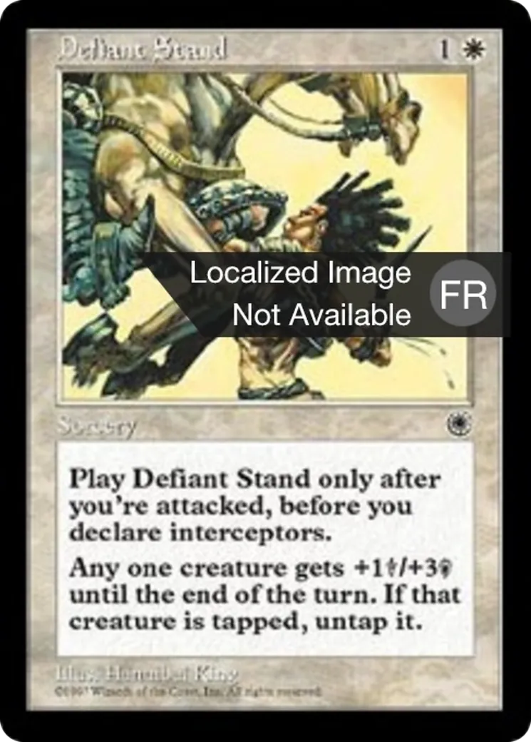 Attitude provocante — Portal — Magic: The Gathering