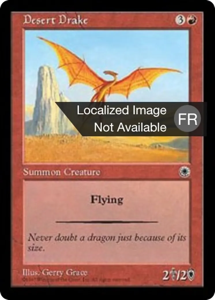 Drakon du désert — Portal — Magic: The Gathering