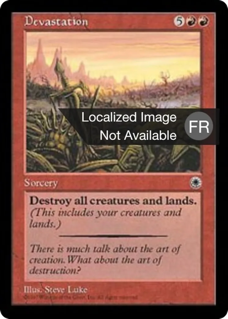 Dévastation — Portal — Magic: The Gathering