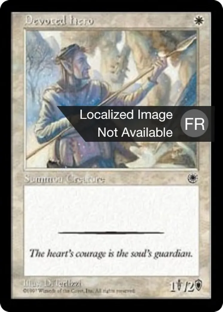 Héros dévoue — Portal — Magic: The Gathering
