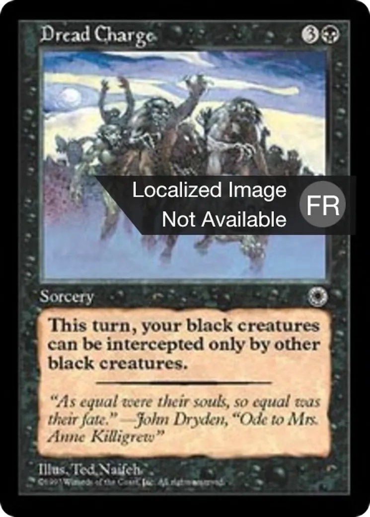 Charge effroyable — Portal — Magic: The Gathering