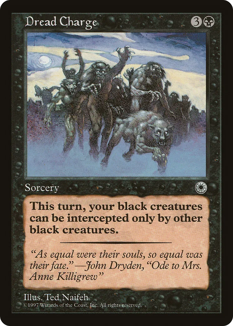 Dread Charge — Portal — Magic: The Gathering