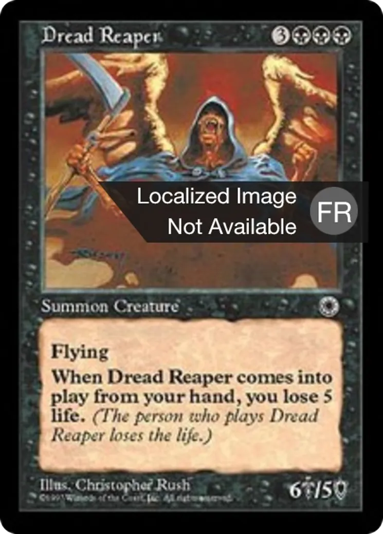 Moissonneur effroyable — Portal — Magic: The Gathering