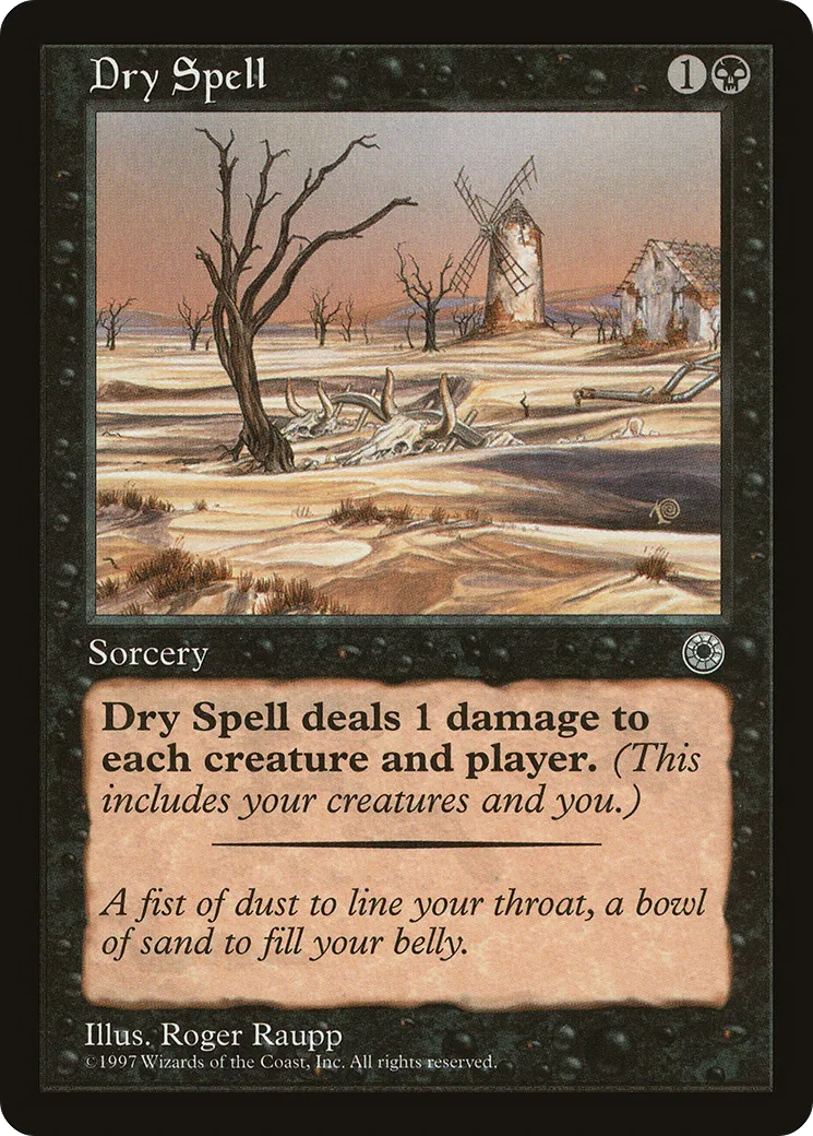 Dry Spell — Portal — Magic: The Gathering