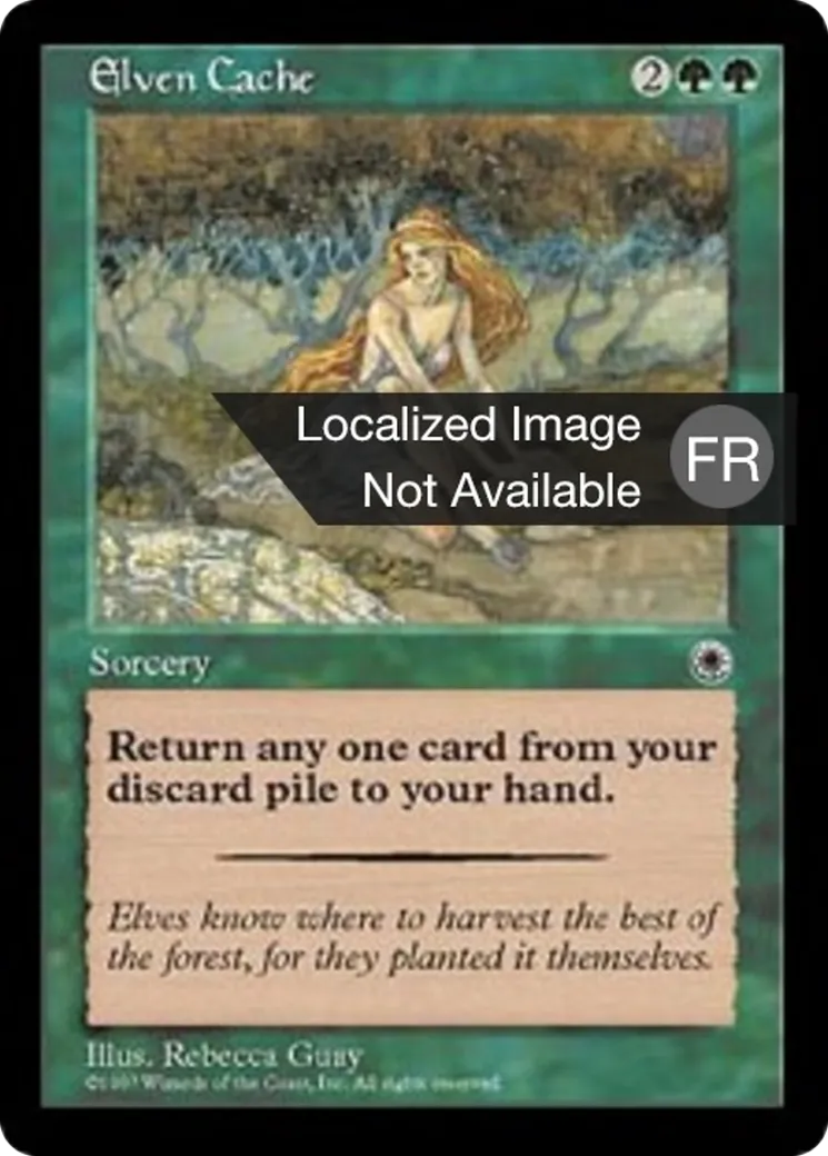 Cache elfique — Portal — Magic: The Gathering