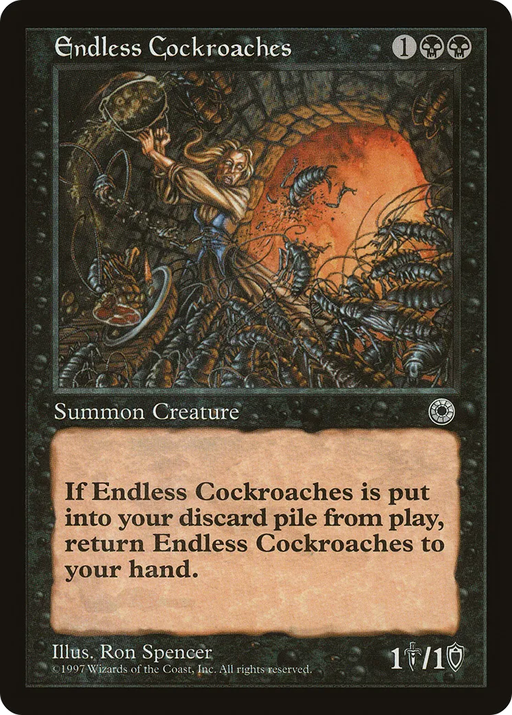 Endless Cockroaches — Portal — Magic: The Gathering