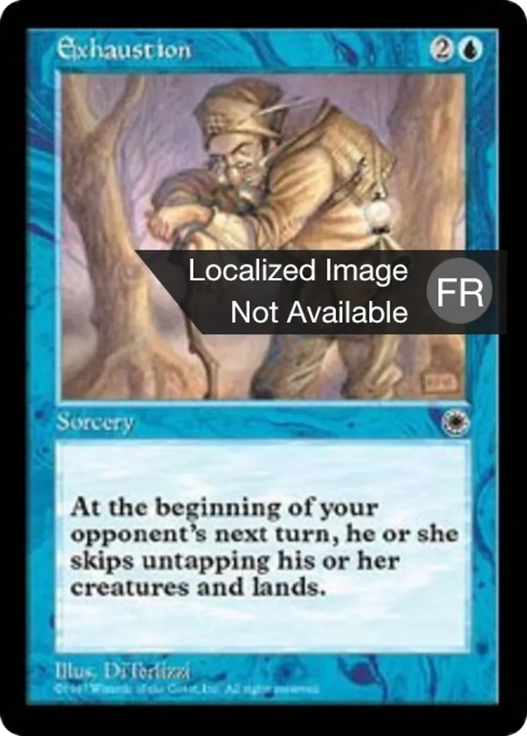 Exténuation — Portal — Magic: The Gathering