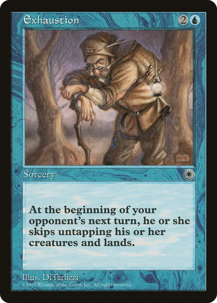 Exhaustion — Portal — Magic: The Gathering