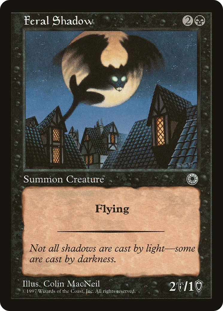 Feral Shadow — Portal — Magic: The Gathering
