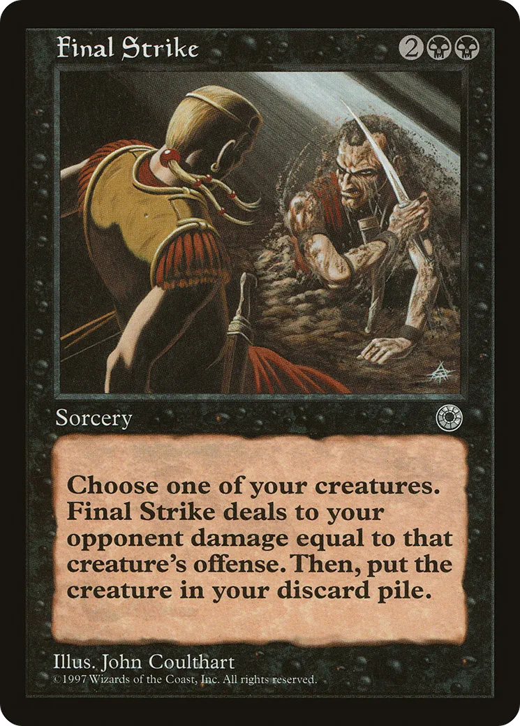 Final Strike — Portal — Magic: The Gathering