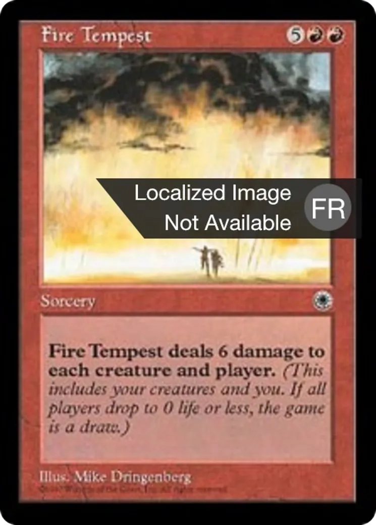 Tourmente de feu — Portal — Magic: The Gathering