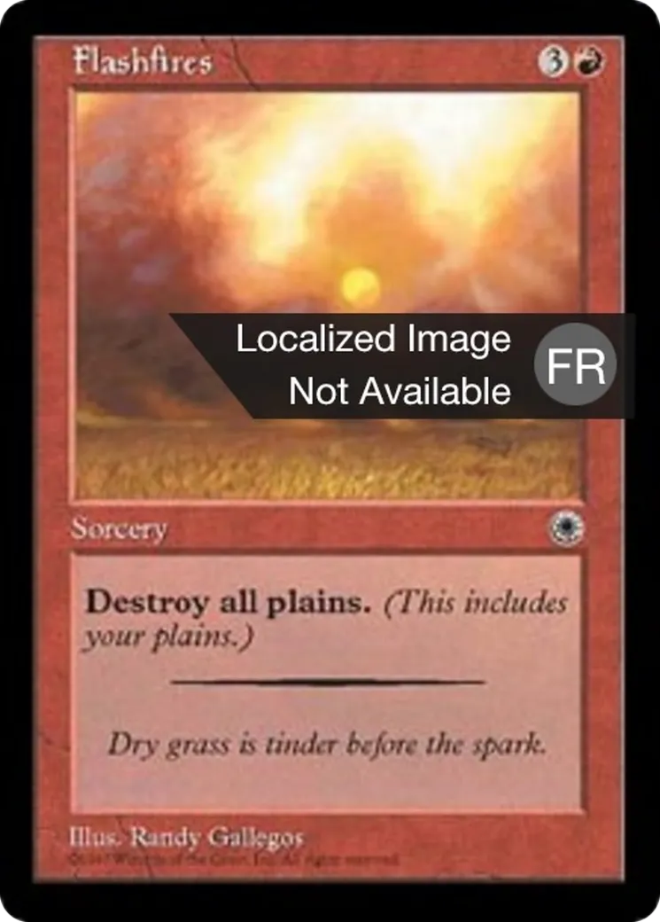 Feu de brousse — Portal — Magic: The Gathering