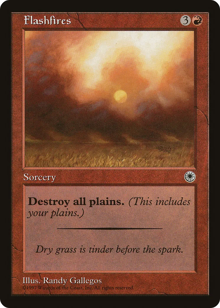 Flashfires — Portal — Magic: The Gathering