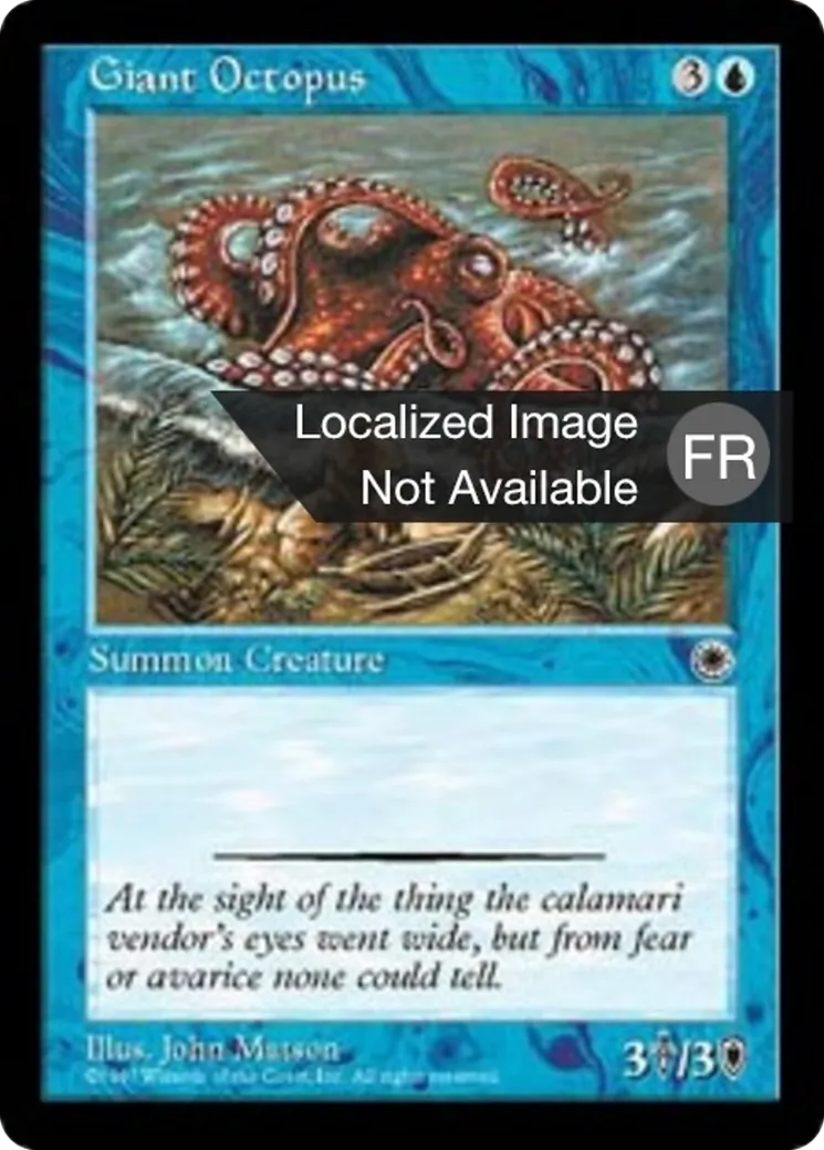 Pieuvre géante — Portal — Magic: The Gathering