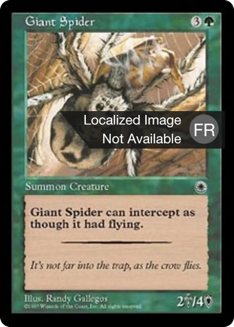 Araignée géante — Portal — Magic: The Gathering