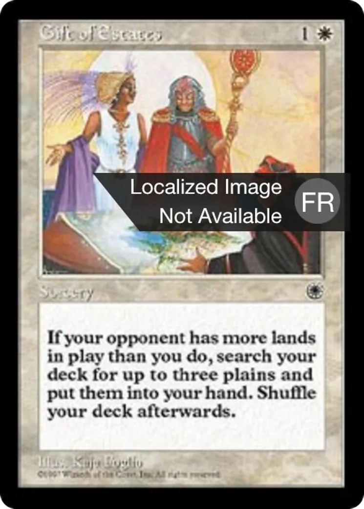 Don de domaines from Portal - Magic: The Gathering