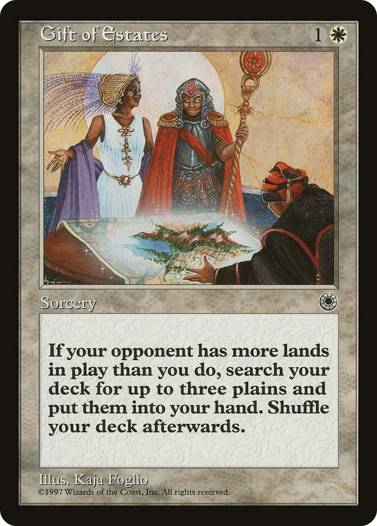 Gift of Estates — Portal — Magic: The Gathering