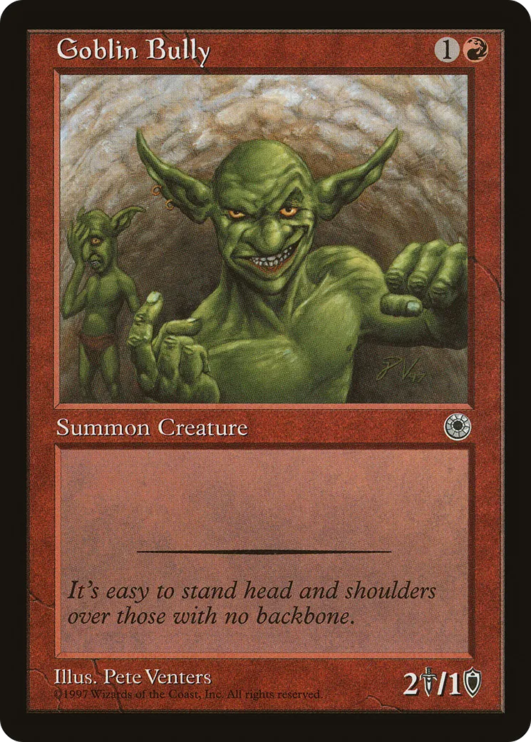 Goblin Bully — Portal — Magic: The Gathering