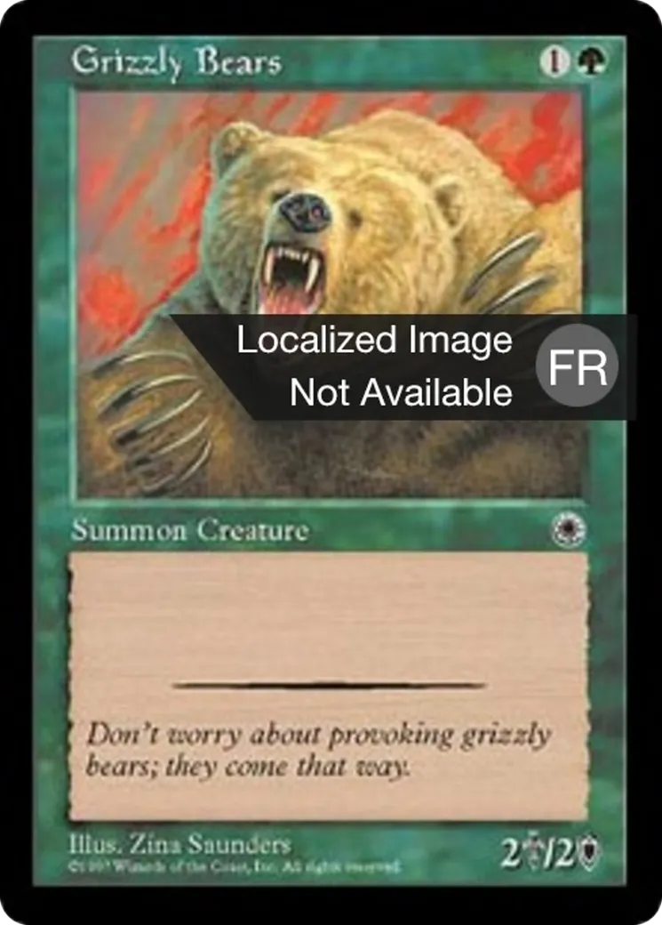 Grizzlis — Portal — Magic: The Gathering