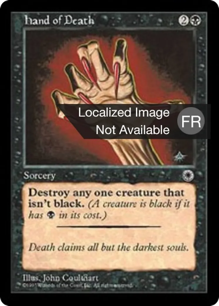 Main de mort — Portal — Magic: The Gathering