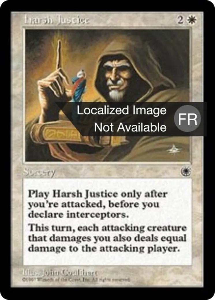 Justice féroce from Portal - Magic: The Gathering