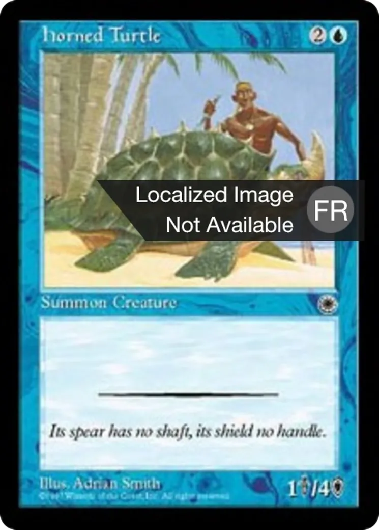 Tortue cornue — Portal — Magic: The Gathering