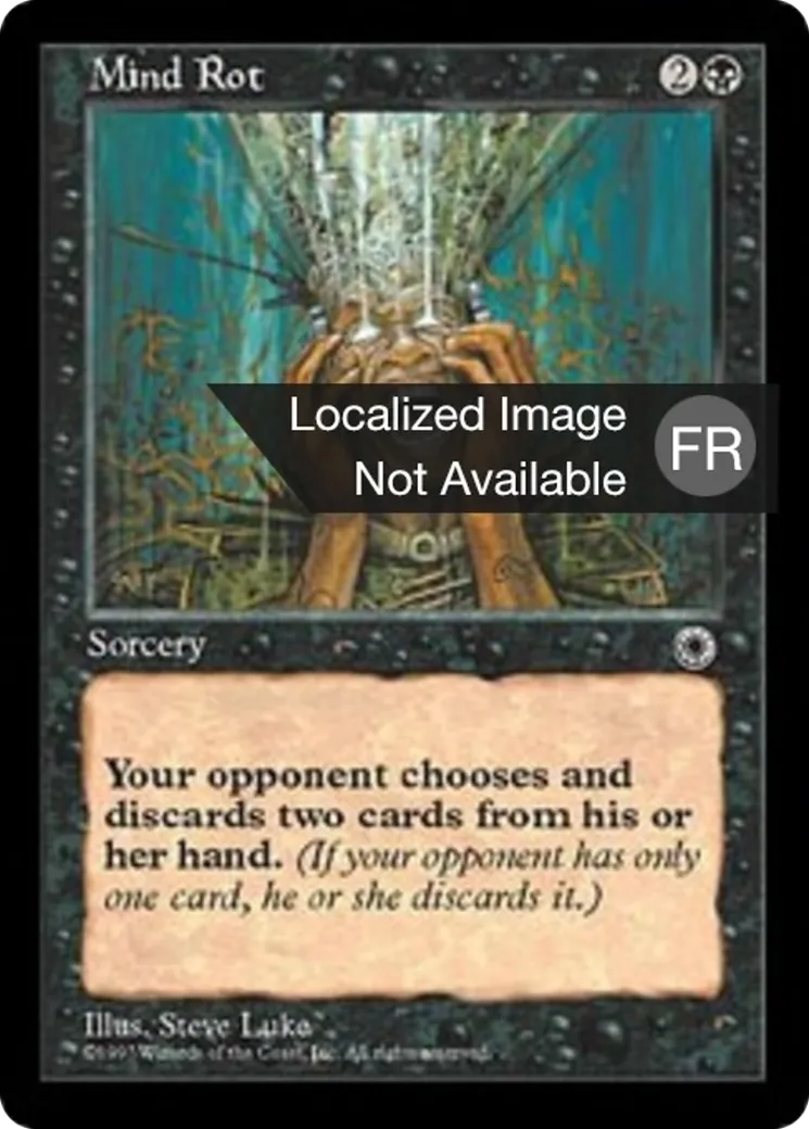 Pourrissement cérébral — Portal — Magic: The Gathering