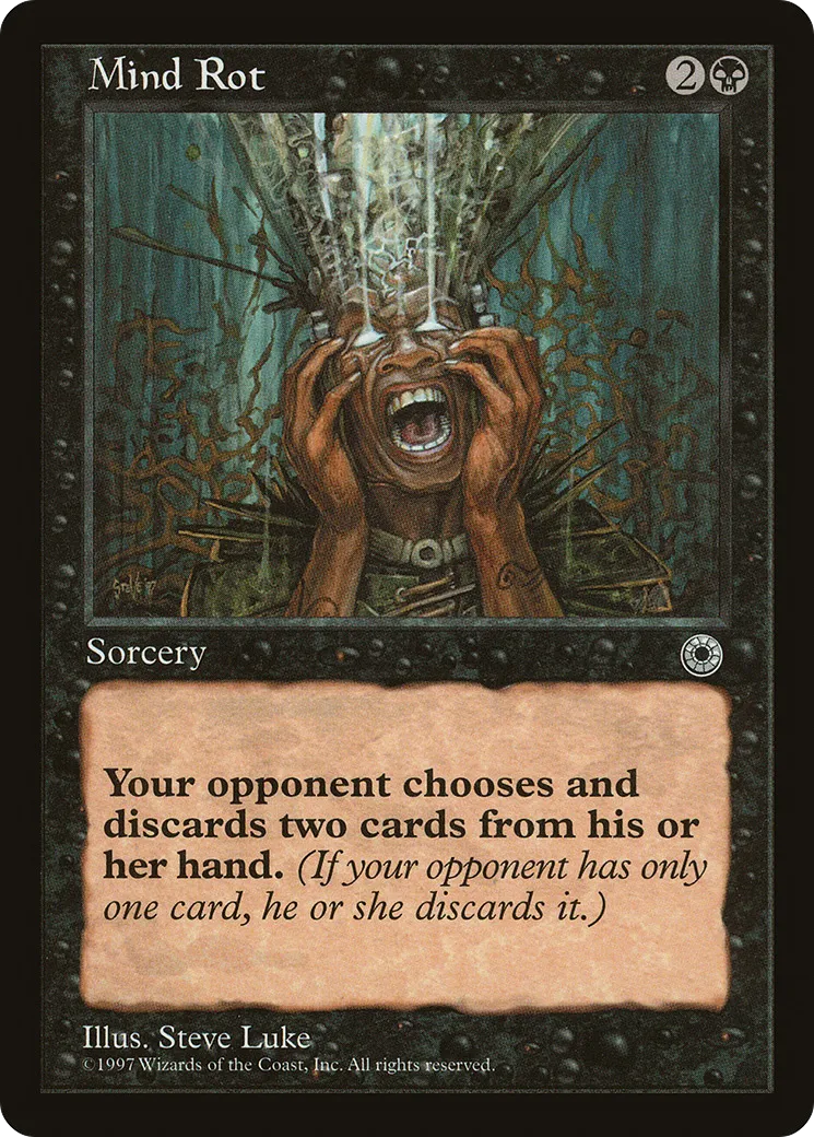 Pourrissement cérébral — Portal — Magic: The Gathering