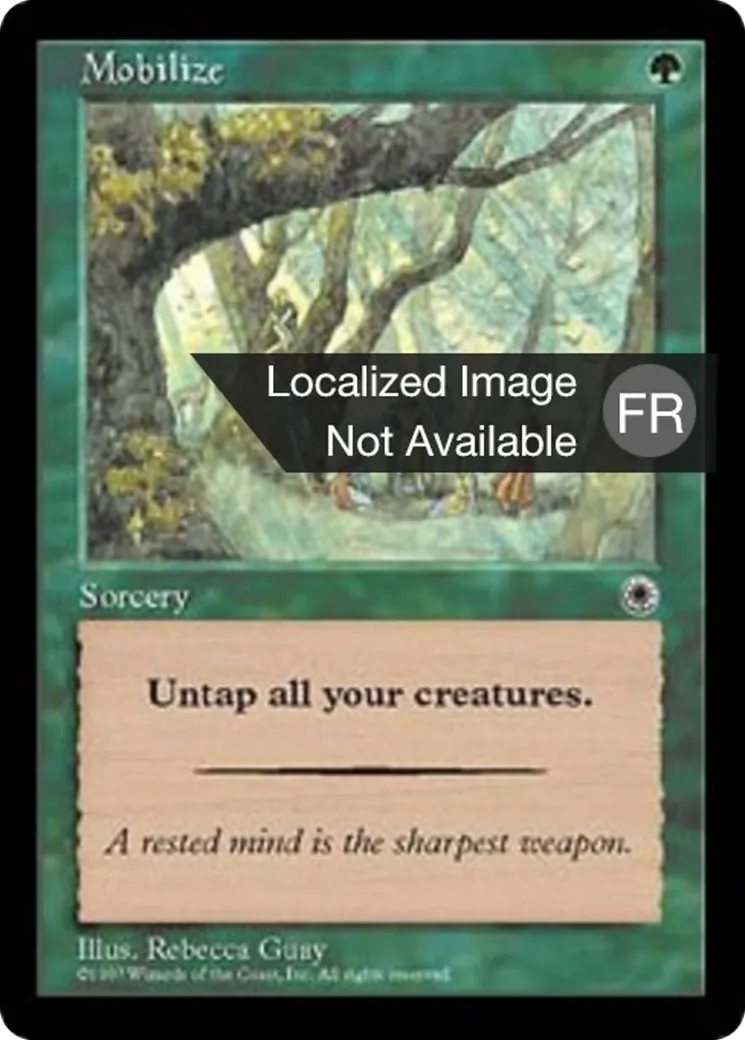 Mobilisation — Portal — Magic: The Gathering