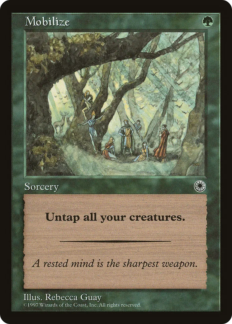 Mobilize — Portal — Magic: The Gathering
