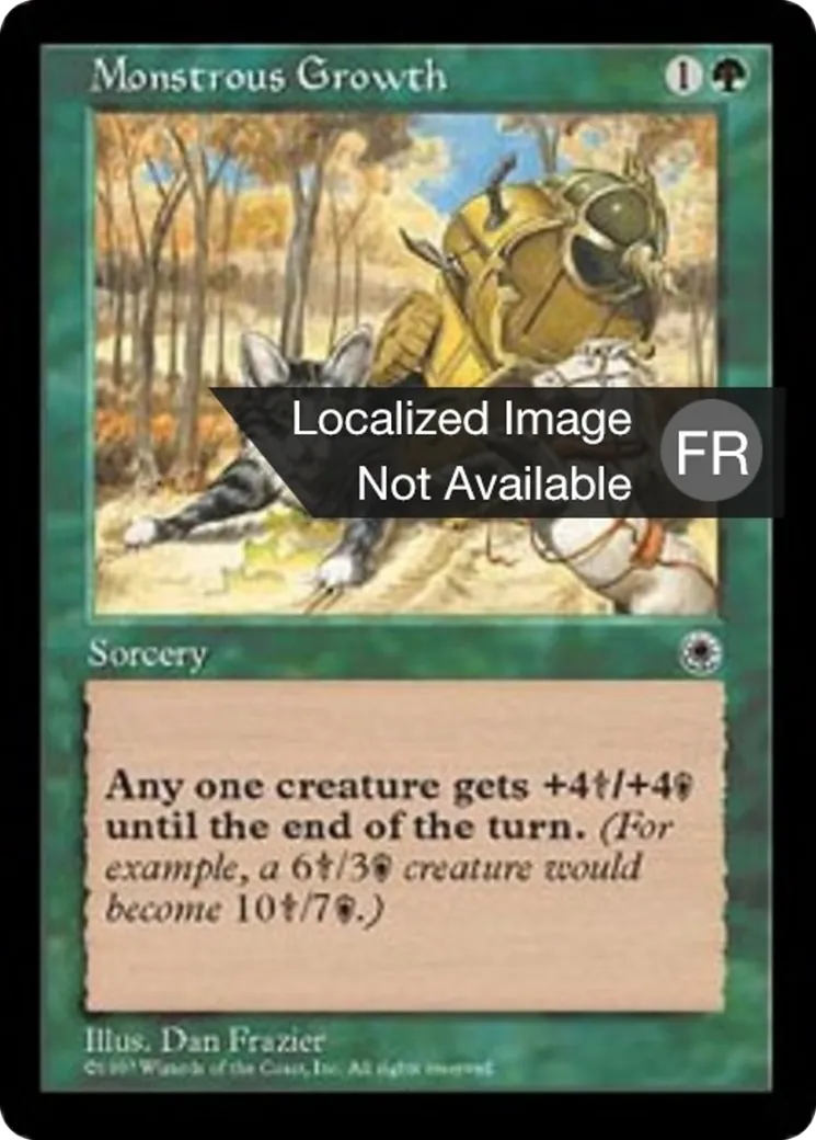 Croissance démesurée — Portal — Magic: The Gathering