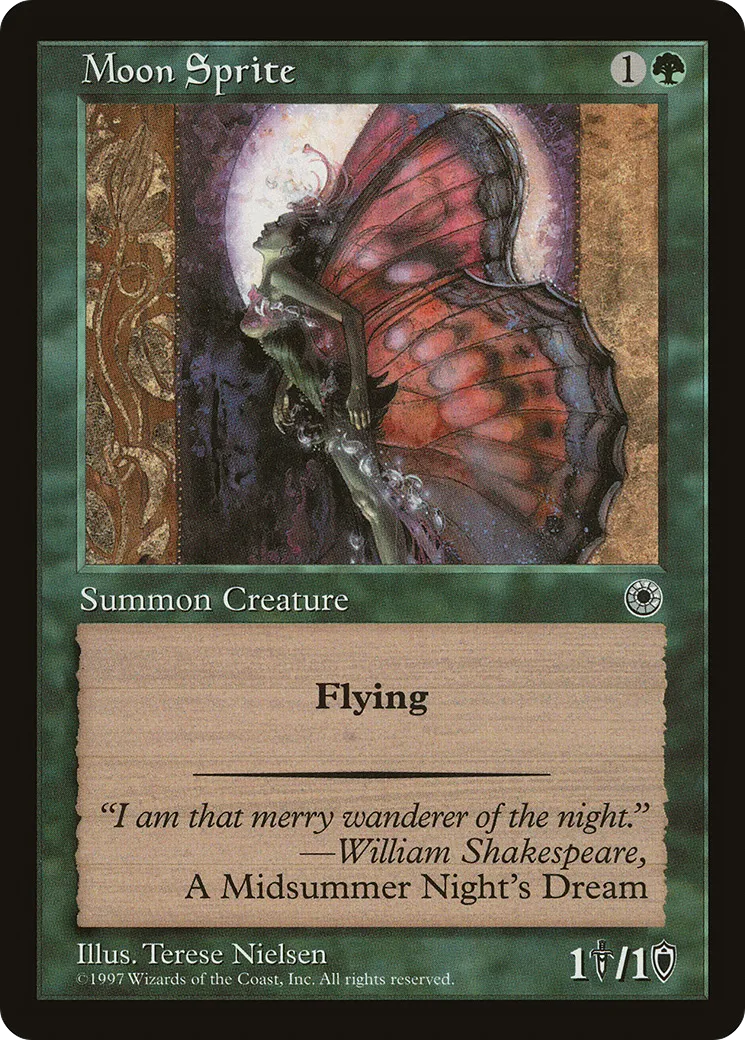 Moon Sprite — Portal — Magic: The Gathering