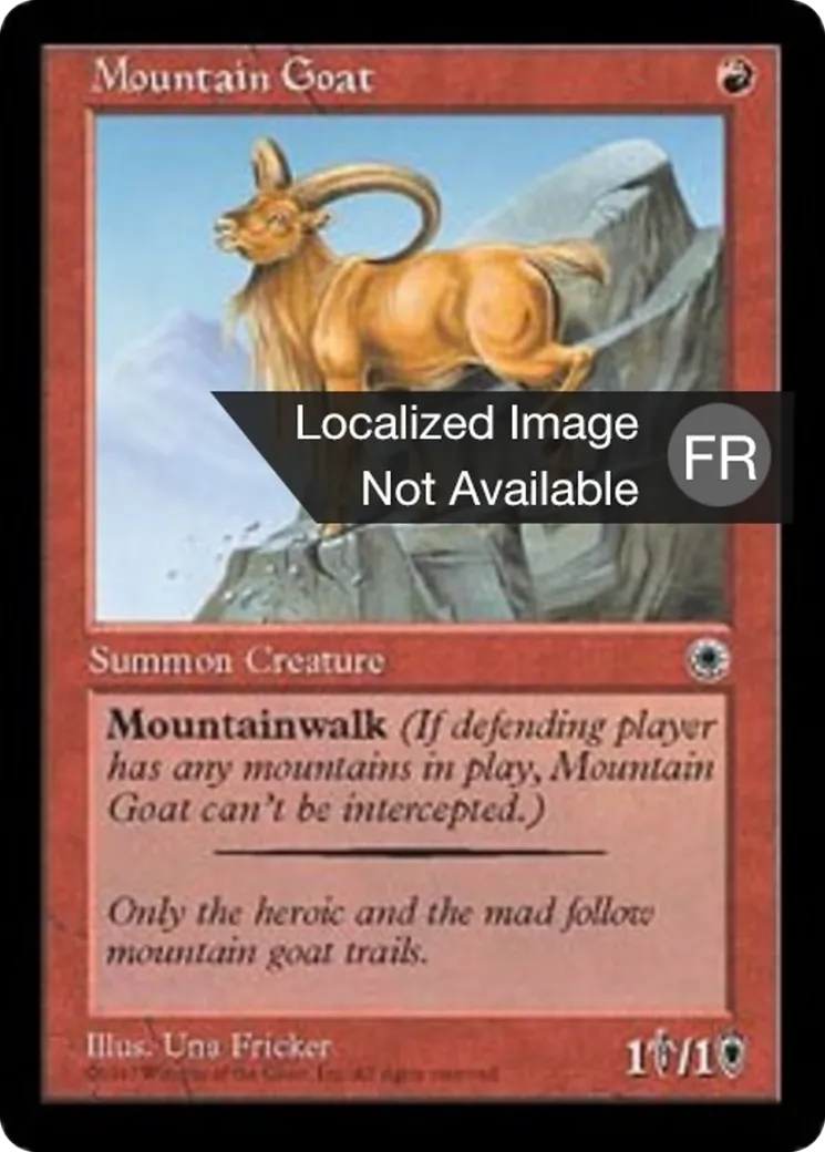 Bouquetin — Portal — Magic: The Gathering