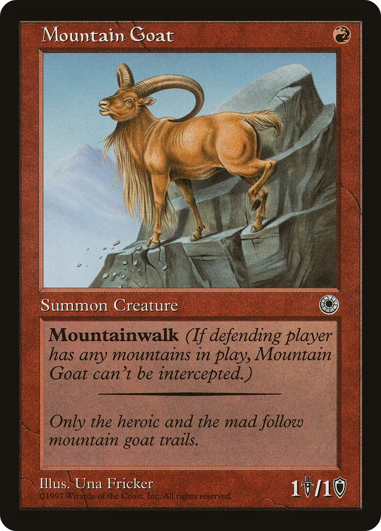 Bouquetin — Portal — Magic: The Gathering