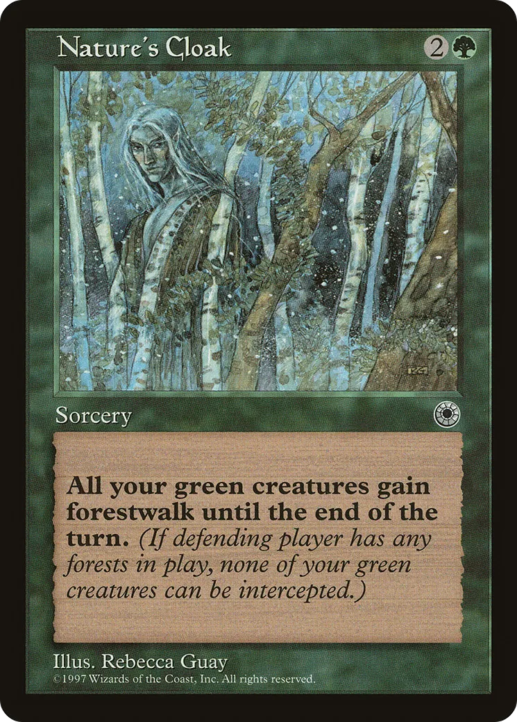 Nature's Cloak — Portal — Magic: The Gathering