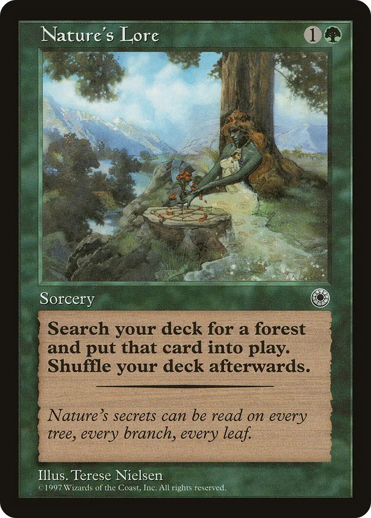 Nature's Lore — Portal — Magic: The Gathering