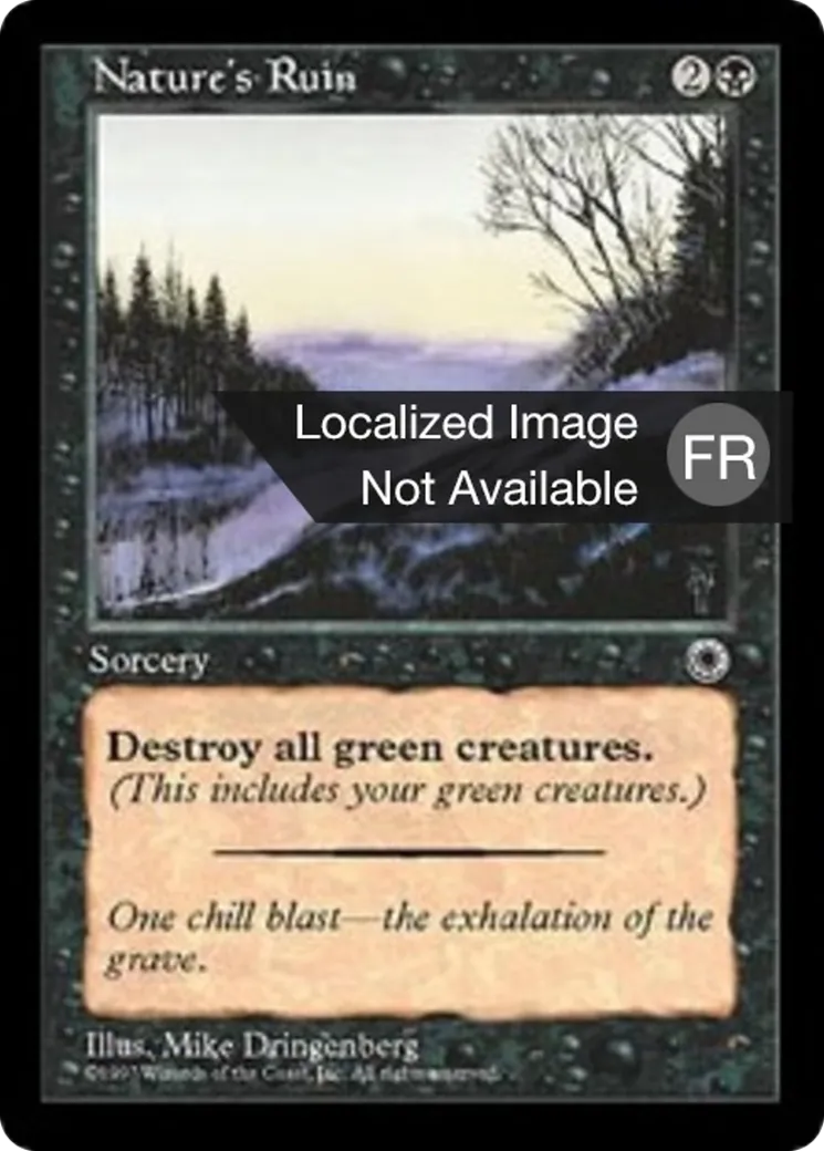 Ruine de la nature — Portal — Magic: The Gathering