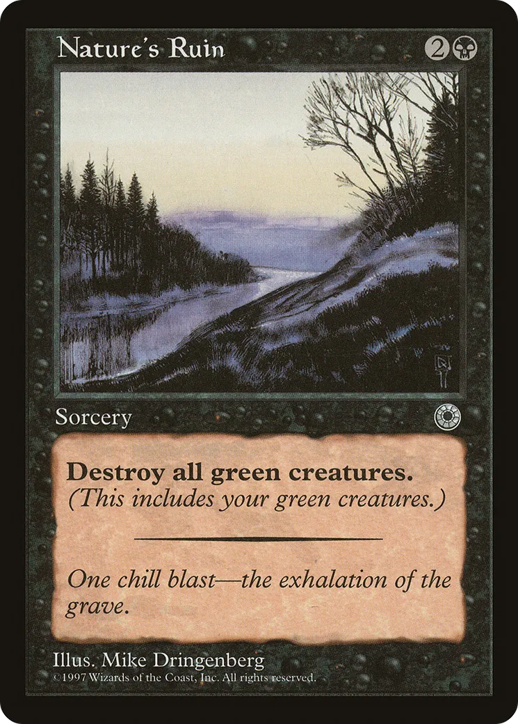 Nature's Ruin — Portal — Magic: The Gathering