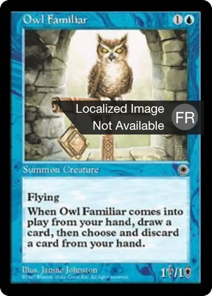 Familier hibou — Portal — Magic: The Gathering