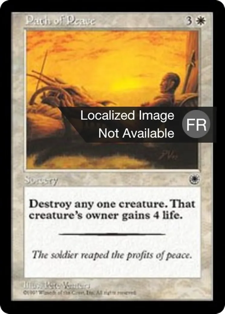 Chemin de paix — Portal — Magic: The Gathering