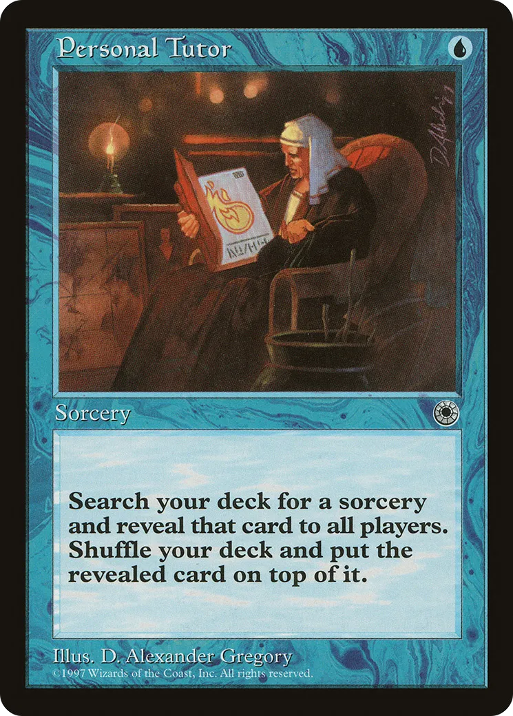 Personal Tutor — Portal — Magic: The Gathering