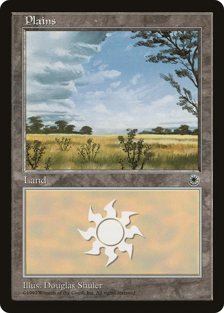 Plains — Portal — Magic: The Gathering