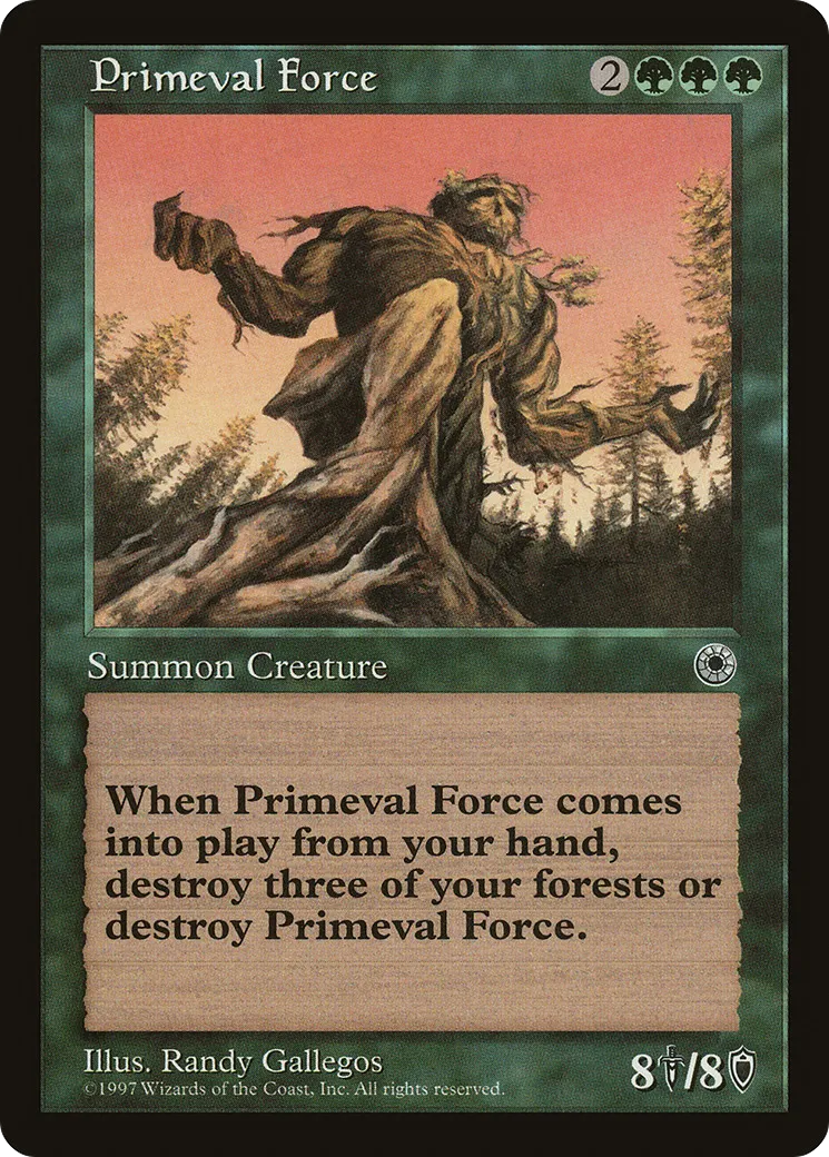 Primeval Force — Portal — Magic: The Gathering