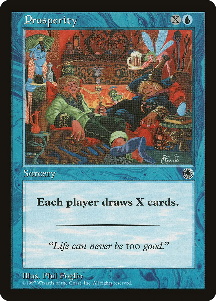 Prosperity — Portal — Magic: The Gathering