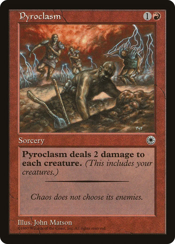 Pyroclasm — Portal — Magic: The Gathering